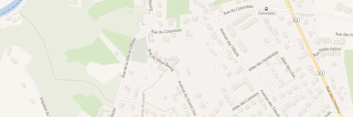 Plan du 59 Rue du Vieux Bourg à Lanvallay