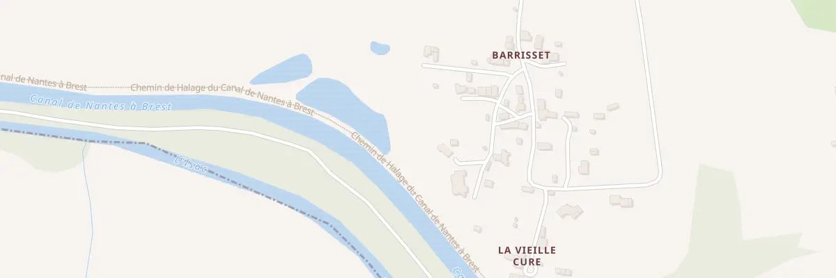 Plan du 6293 Barisset à Fégréac