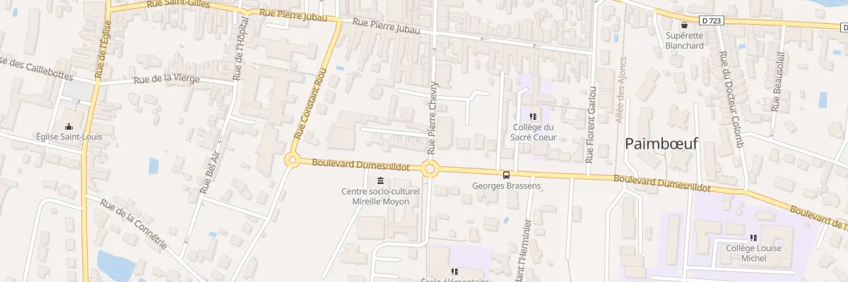 Plan du 18 Rue Pierre Chevry à Paimbœuf