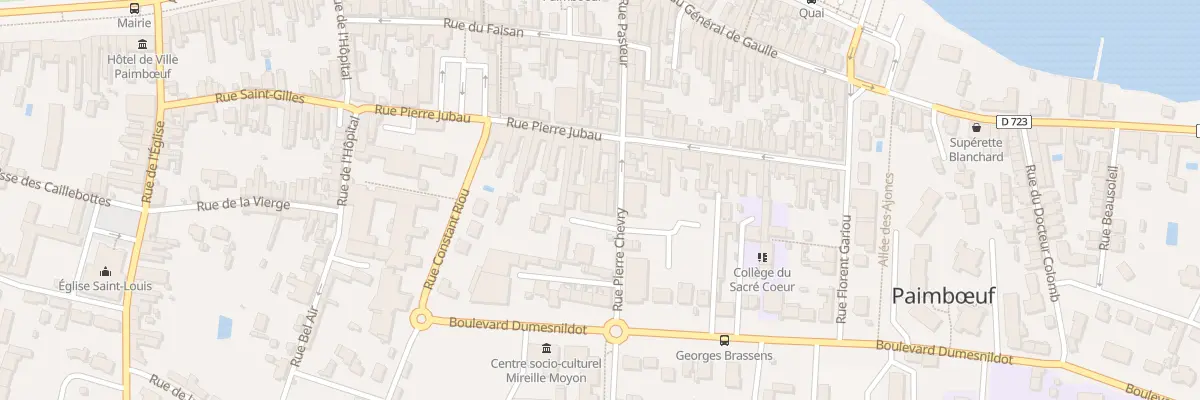 Plan du 27 Rue Pierre Jubau à Paimbœuf