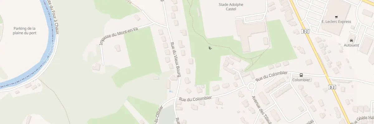 Plan du 29 Rue du Vieux Bourg à Lanvallay