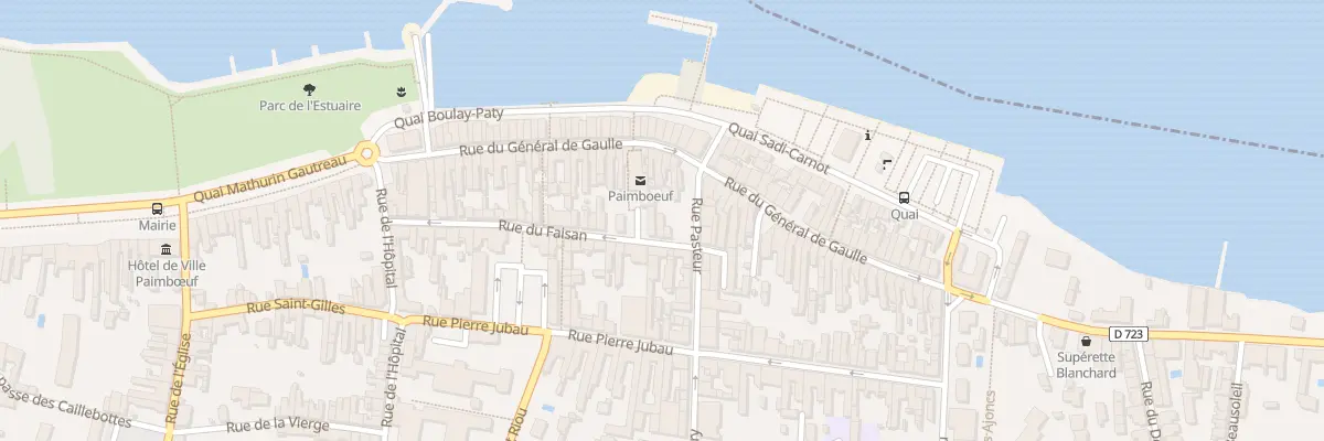 Plan du 65 Rue du Gal de Gaulle à Paimbœuf