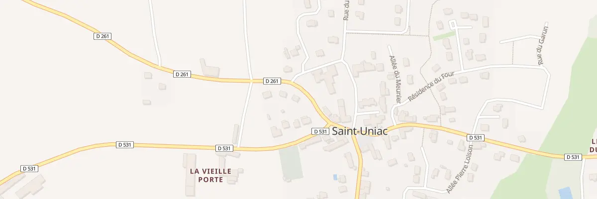 Plan du 1 Rue Saint-Éloi à Saint-Uniac