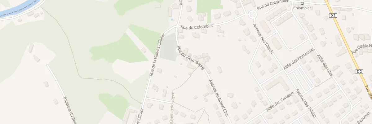Plan du 48 Rue du Vieux Bourg à Lanvallay