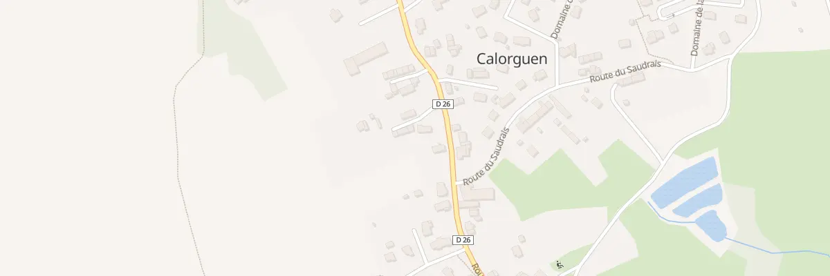 Plan du 4 Imp du Courtil à Calorguen