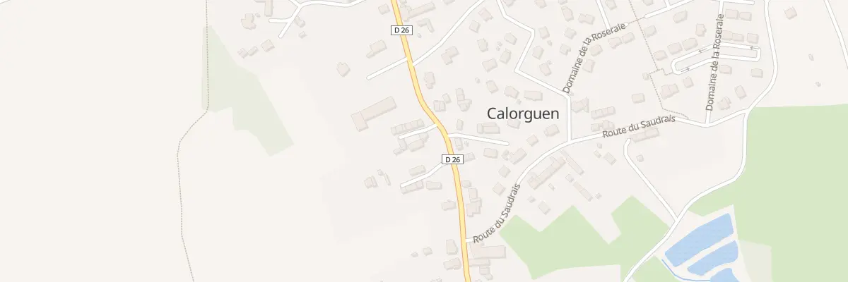 Plan du 4 Imp du Clos Loisel à Calorguen