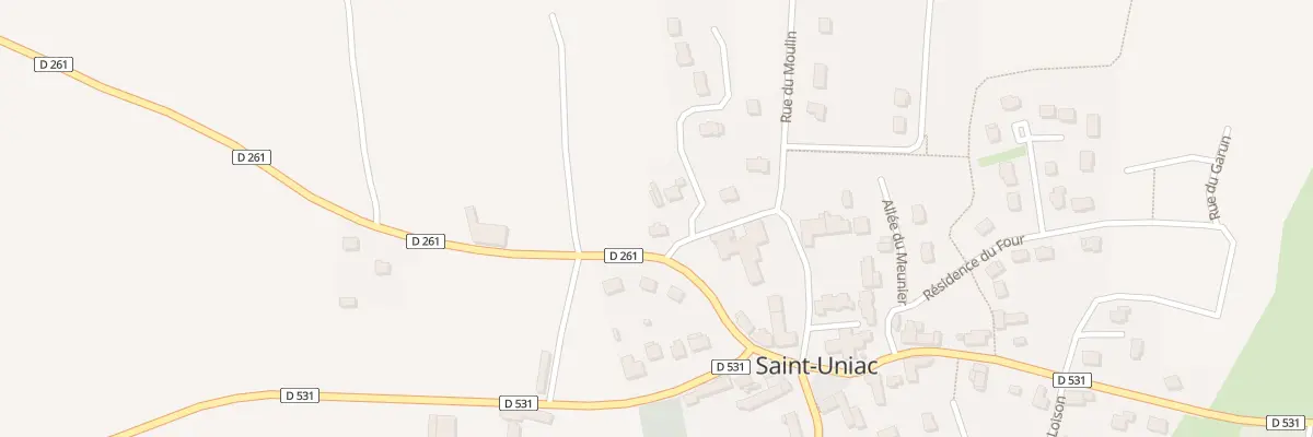Plan du 10 Rue Saint-Éloi à Saint-Uniac