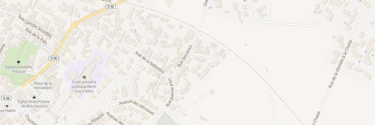 Plan du 8 Rue des Joncs à La Bernerie-en-Retz