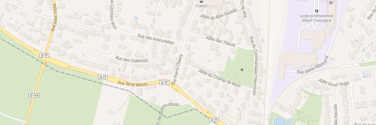 Plan du 21 Rue Pierre Chevry à Paimbœuf
