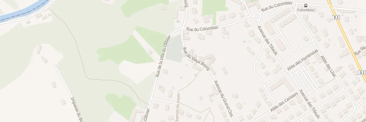 Plan du 46 Rue du Vieux Bourg à Lanvallay