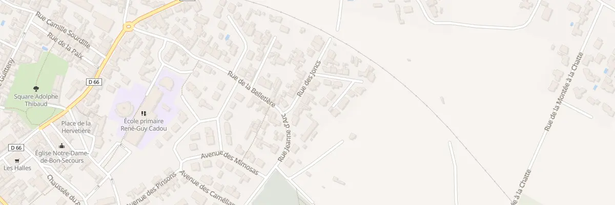 Plan du 4 Rue des Joncs à La Bernerie-en-Retz
