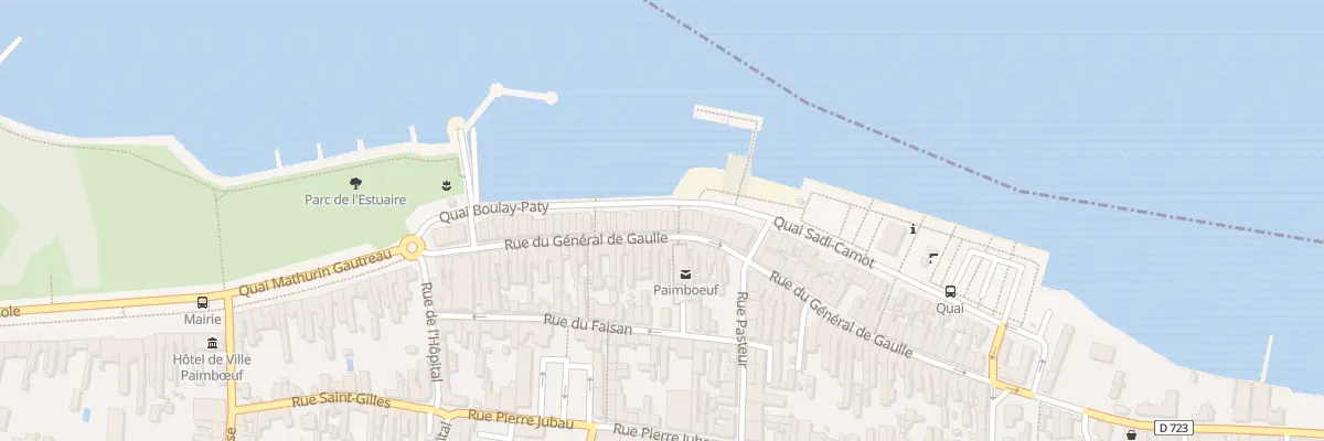 Plan du 78 Rue du Gal de Gaulle à Paimbœuf