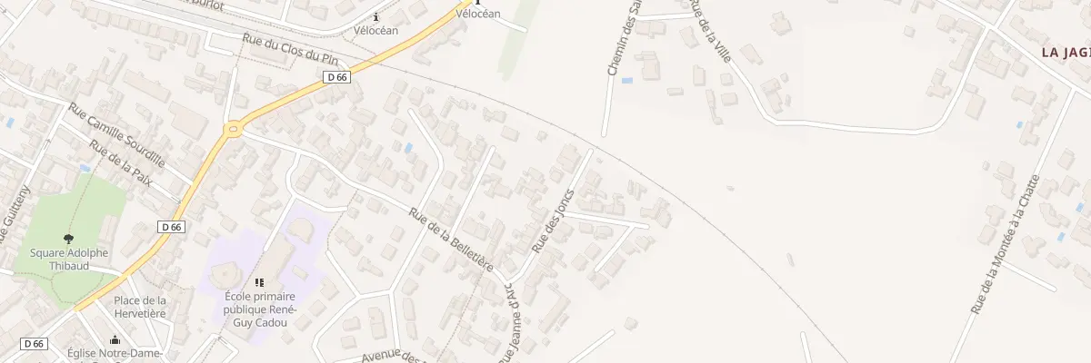 Plan du 19 Rue des Joncs à La Bernerie-en-Retz