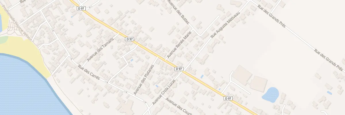 Plan du 45 Rue Alsace Lorraine à La Bernerie-en-Retz