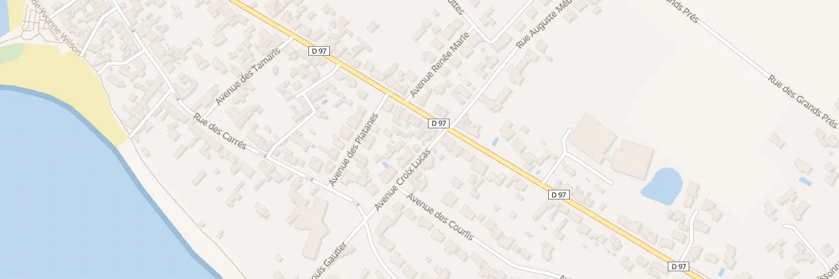 Plan du 58 Rue Alsace Lorraine à La Bernerie-en-Retz