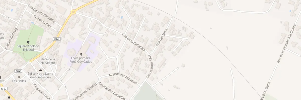 Plan du 1 Rue des Joncs à La Bernerie-en-Retz