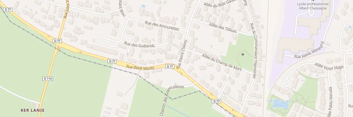 Plan du 36 Rue Pierre Chevry à Paimbœuf