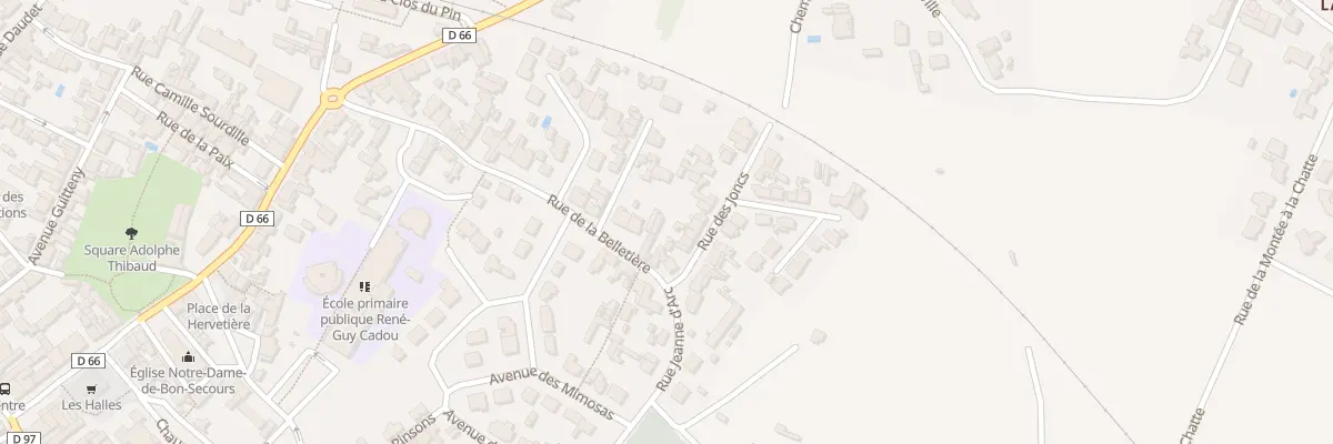 Plan du 41 Rue de la Beltière à La Bernerie-en-Retz