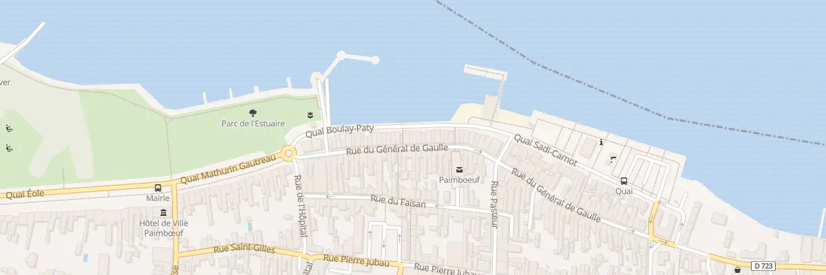 Plan du 88B Rue du Gal de Gaulle à Paimbœuf