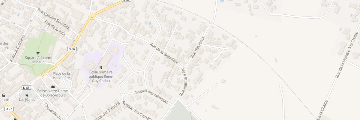 Plan du 43 Rue de la Beltière à La Bernerie-en-Retz