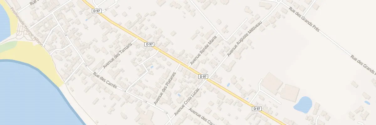 Plan du 43 Rue Alsace Lorraine à La Bernerie-en-Retz