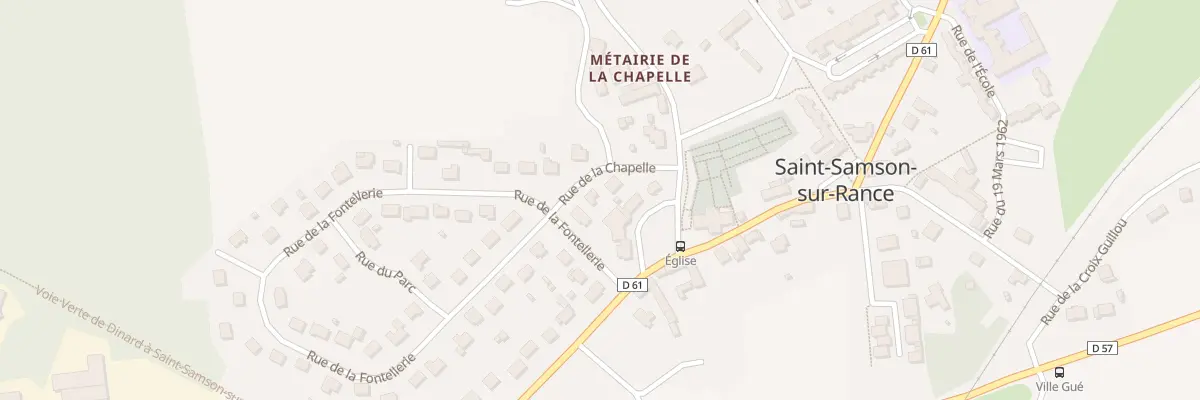 Plan du 3 Rue de la Chapelle à Saint-Samson-sur-Rance