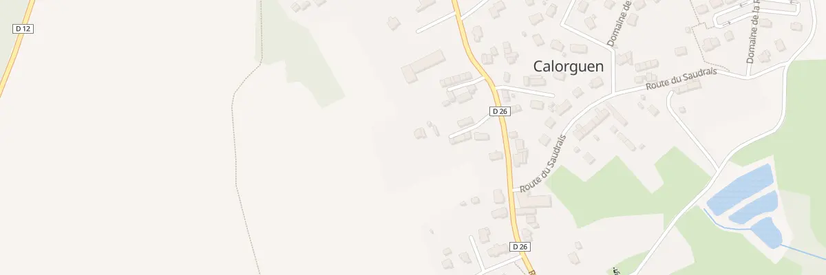 Plan du 5 Imp du Courtil à Calorguen
