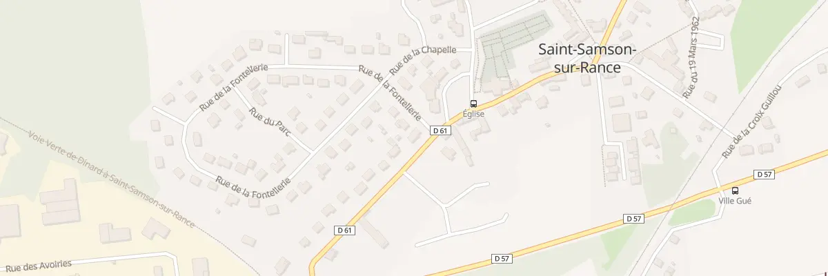 Plan du 1 Rue de la Fontellerie à Saint-Samson-sur-Rance