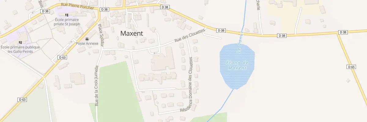 Plan du 5 Dom des Clouettes à Maxent