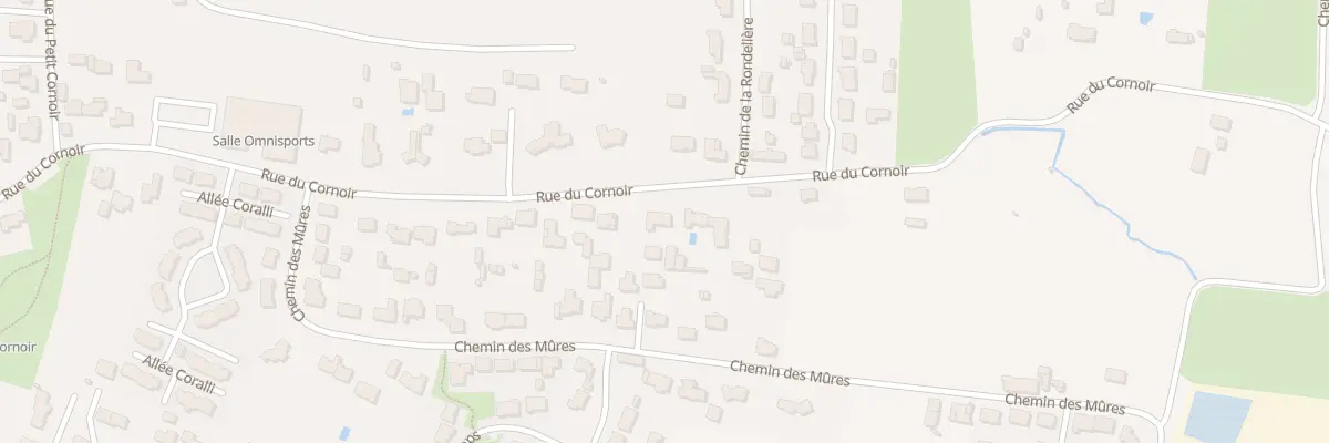 Plan du 80 Rue du Cornoir à Beauvoir-sur-Mer