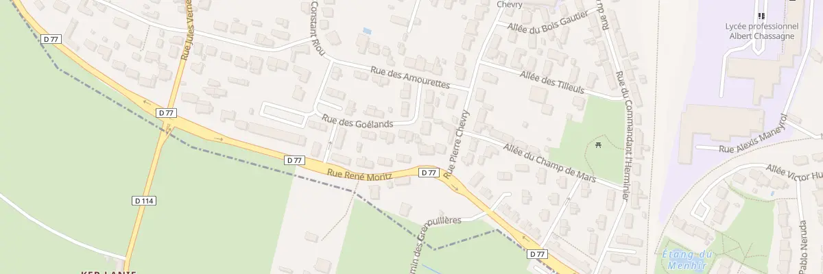 Plan du 1 Rue des Goëlands à Paimbœuf