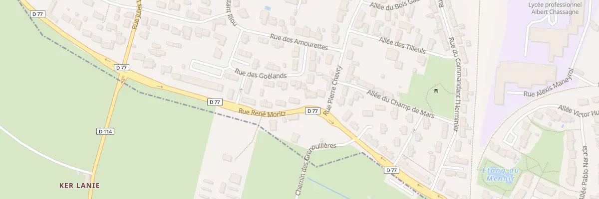 Plan du 24 Rue René Moritz à Paimbœuf