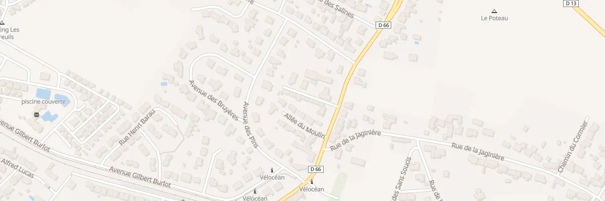 Plan du 11T Rue René Guy Cadou à La Bernerie-en-Retz
