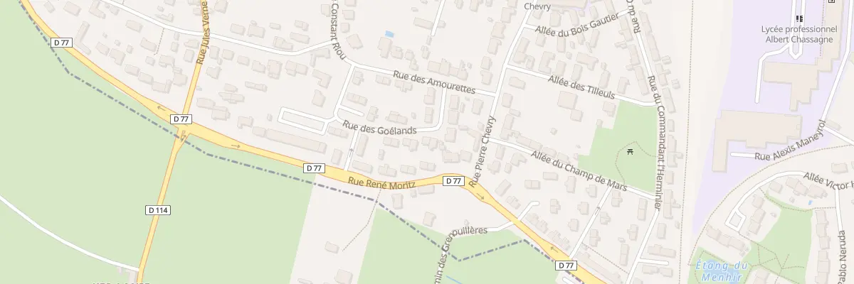 Plan du 3 Rue des Goëlands à Paimbœuf