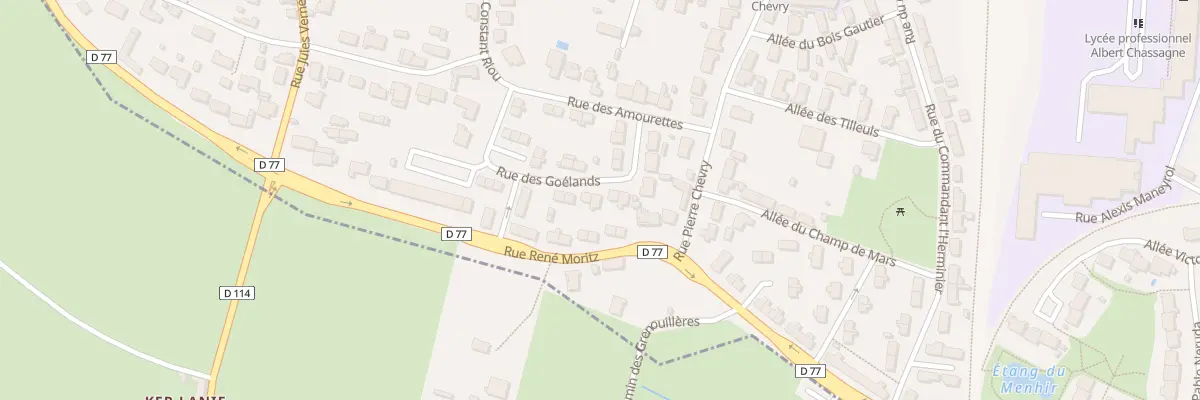 Plan du 5 Rue des Goëlands à Paimbœuf