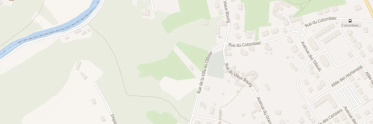 Plan du 2 Rue de la Ville Es Oliviers à Lanvallay