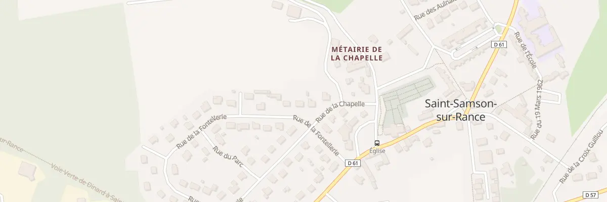 Plan du 4 Rue de la Fontellerie à Saint-Samson-sur-Rance