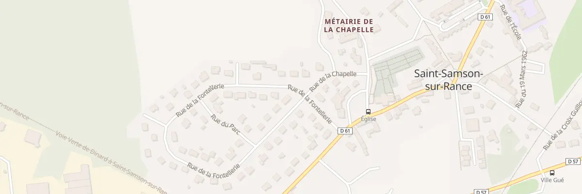 Plan du 45 Rue de la Fontellerie à Saint-Samson-sur-Rance
