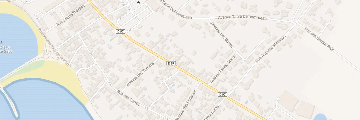 Plan du 27 Rue Alsace Lorraine à La Bernerie-en-Retz