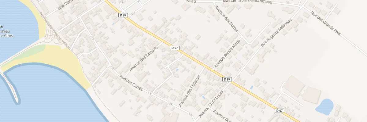 Plan du 36 Rue Alsace Lorraine à La Bernerie-en-Retz