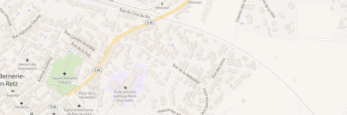 Plan du 29 Rue de la Beltière à La Bernerie-en-Retz