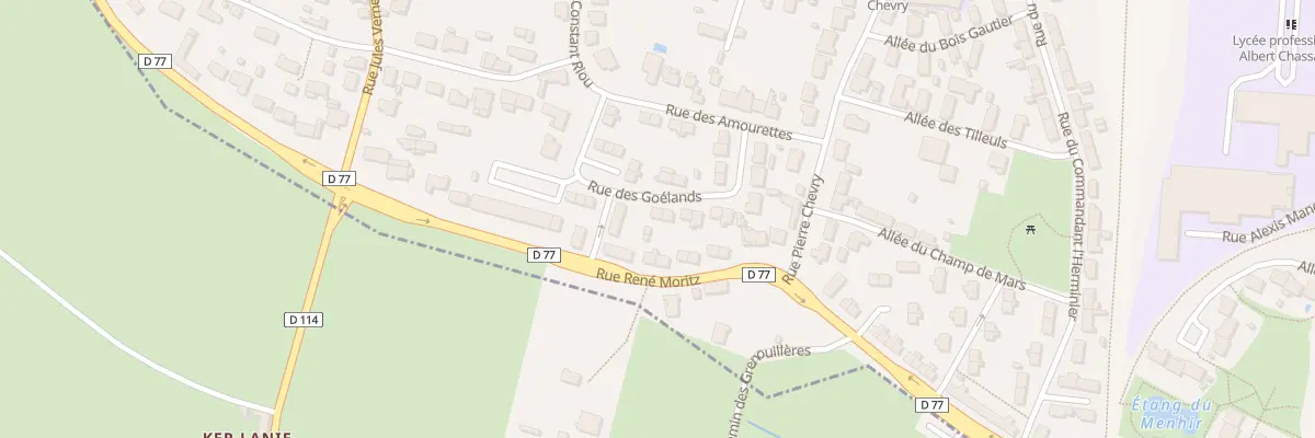 Plan du 11 Rue des Goëlands à Paimbœuf
