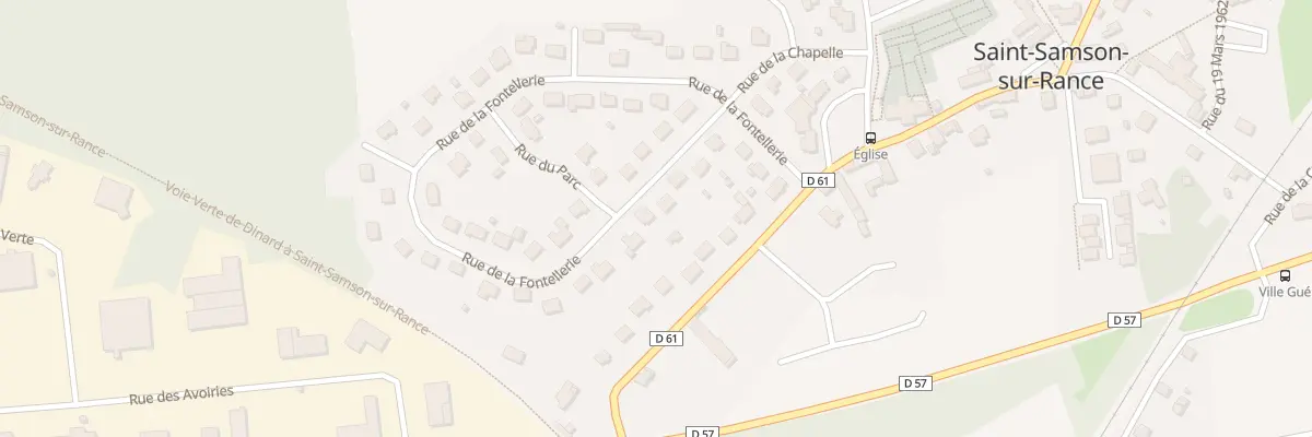 Plan du 54 Rue de la Fontellerie à Saint-Samson-sur-Rance