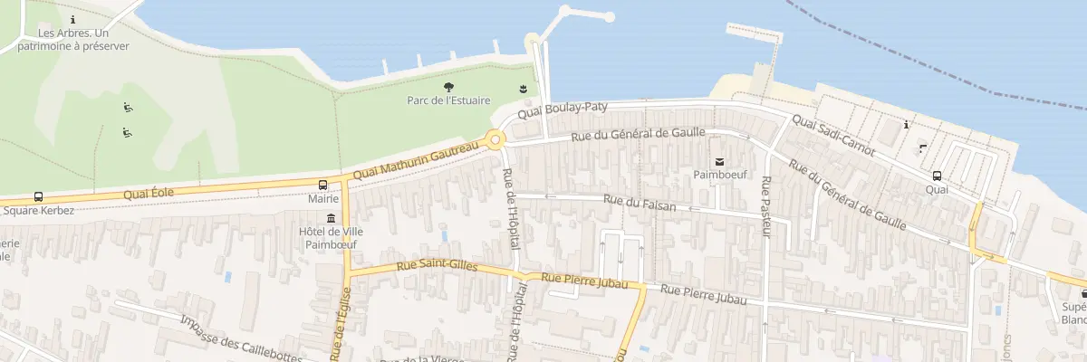 Plan du 111 Rue du Gal de Gaulle à Paimbœuf