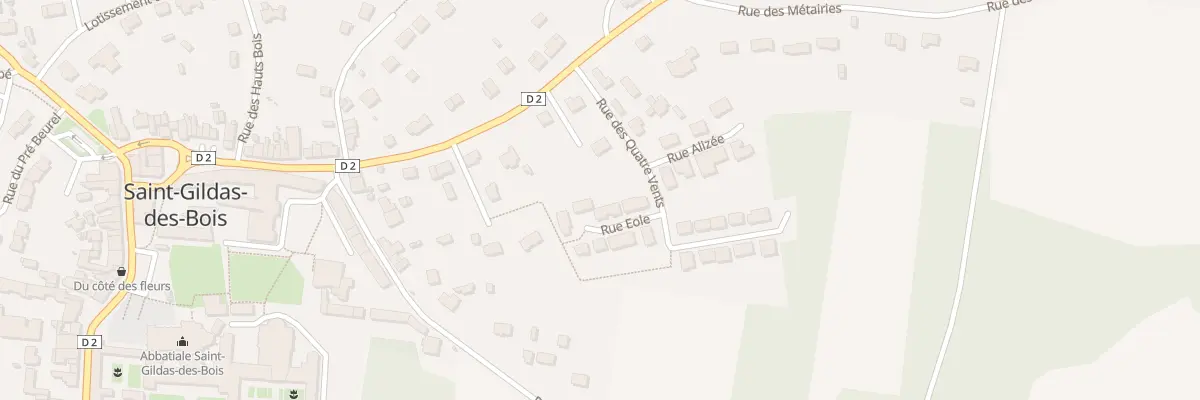 Plan du 8 Rue Eole à Saint-Gildas-des-Bois