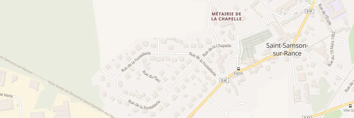 Plan du 11 Rue de la Fontellerie à Saint-Samson-sur-Rance