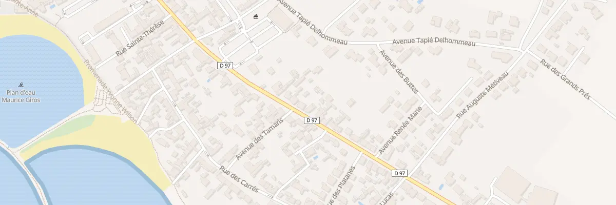 Plan du 21 Rue Alsace Lorraine à La Bernerie-en-Retz