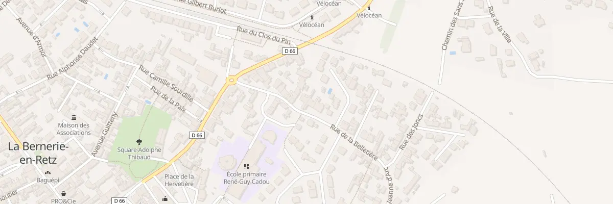 Plan du 23B Rue de la Beltière à La Bernerie-en-Retz