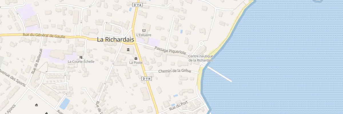 Plan du 6 Pas Piqueriote à La Richardais
