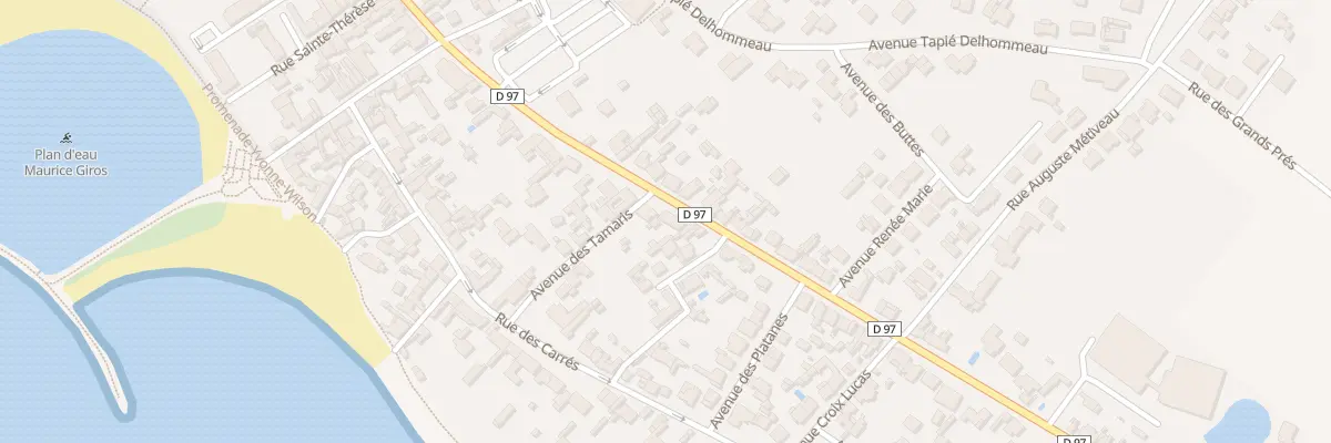 Plan du 30 Rue Alsace Lorraine à La Bernerie-en-Retz